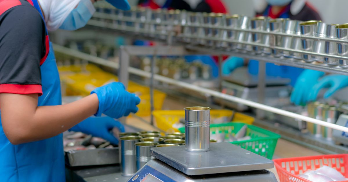 canned food preparation